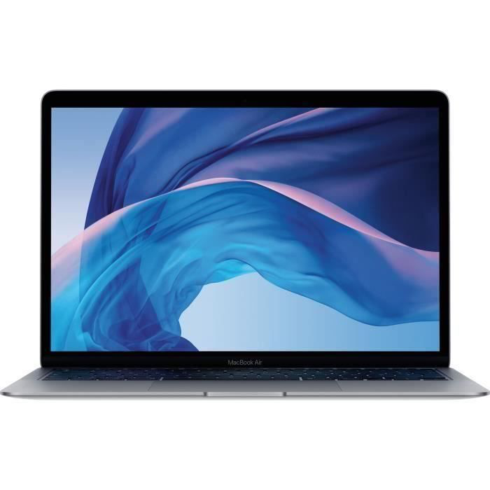 [MBA13-18-S12-R8-i51.6-AR-CPO] MacBook Air 13" 2018 i5-1.6 Ghz (128 Go SSD, 8 Go RAM, Argent, Parfait état)