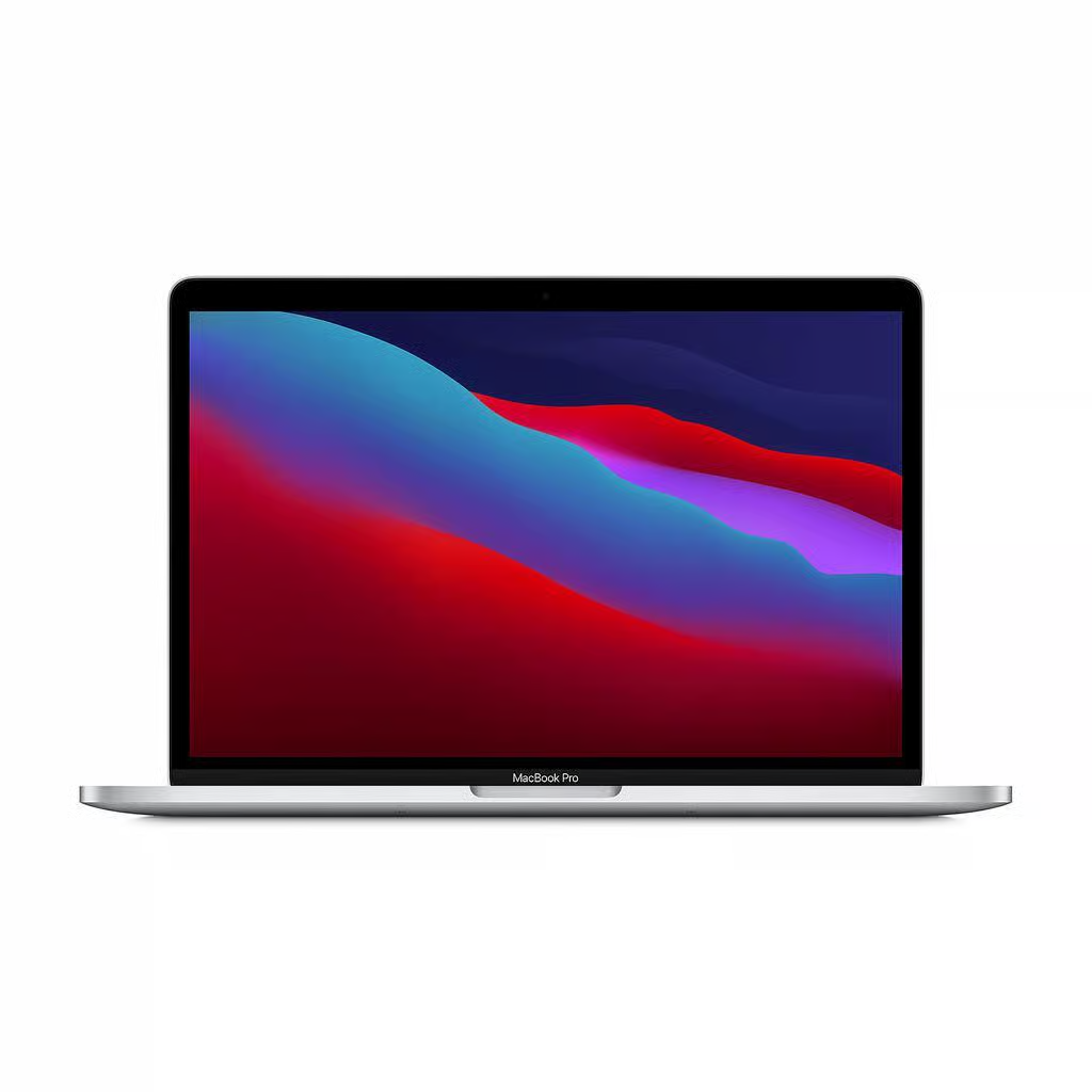 [MBP13-20-S25-R8-M18C8G-AR-CPO] MacBook Pro 13" 2020 M1 8C8G (256 Go SSD, 8 Go RAM, Argent, Parfait état)
